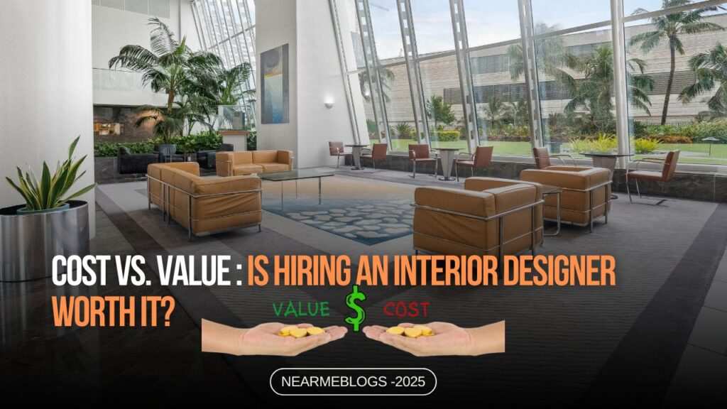 Cost vs value is hiring an interior designer worth its  near me interiors community interior designer near me